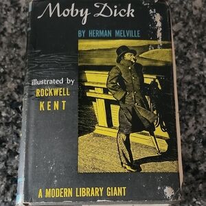 Moby Dick by Herman Melville Hardcover 1930 Edition Rockwell Kent Illustrated
